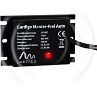 Gardigo Dispositivo para ahuyentar a las martas- se conecta a la batería del coche de 12 V